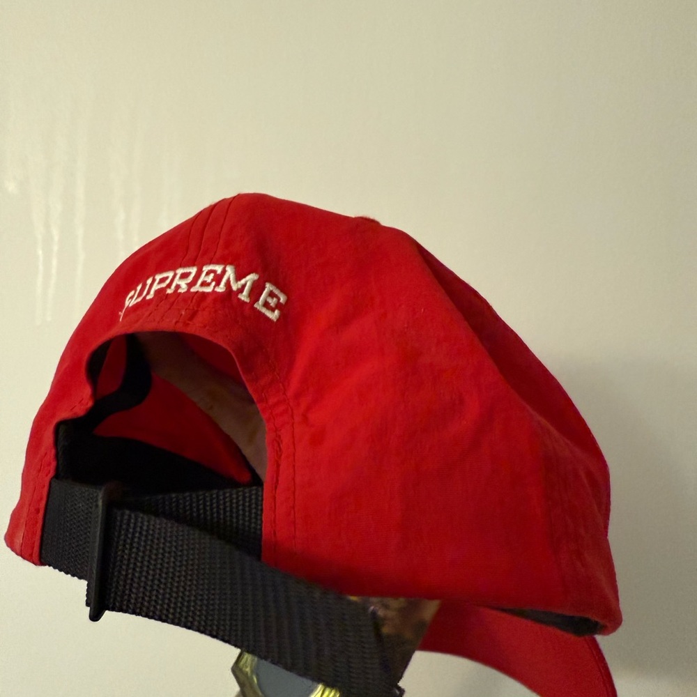 Supreme Red Nylon Cap - image 2